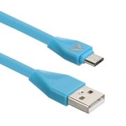 USB кабель ACD-Life MicroUSB ~ USB-A TPE, 1м, синий (ACD-U920-M1L)