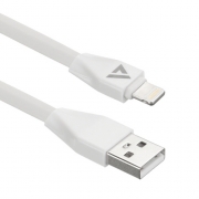 USB кабель ACD-Life Lightning ~ USB-A TPE, 1м, белый (ACD-U920-P5W)