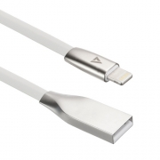 USB кабель ACD-Infinity Lightning ~ USB-A TPE, 1.2м, белый (ACD-U922-P5W)