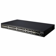 ECS4100-52T Edge-corE 48-Port 10/100/1000Base-T + 4 Gigabit Ethernet SFP, fan-less design L2+ Gigabit Ethernet Switch {4}