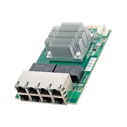 NIP-51084 (A7871460)   Caswell Сетевой адаптер PCIe Gen2.0 x8, 8x 1GbE RJ-45 Ethernet Ports, Intel i350-AM4 LAN Controller Проприетарный формфактор