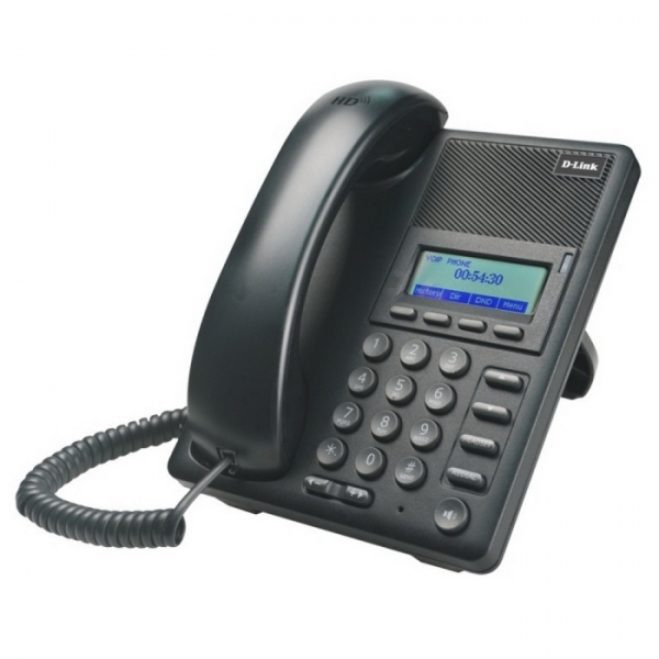 DPH-120S/F1B  IP-телефон с 1 WAN-портом 10/100Base-TX, 1 LAN-портом 10/100Base-TX, RTL {10}
