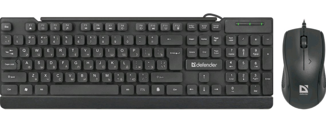 Комплект (клавиатура+мышь) Defender York C-777 RU (45779)