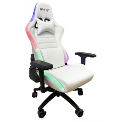 Кресло игровое HIPER HGS-102 White RGB