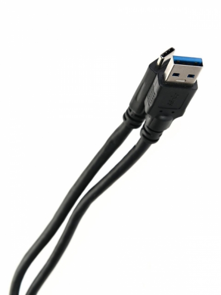 Кабель VCOM USB3.1 CM-AM 1M CU401, черный 