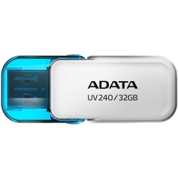 Флеш Диск A-Data 32Gb UV240 AUV240-32G-RWH USB2.0, белый