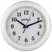 Настенные часы Perfeo PF-WC-009 круглые 32см/белый (PF_C3080 )
