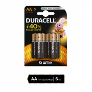 Батарея Duracell Basic LR6-6BL AA (6шт)