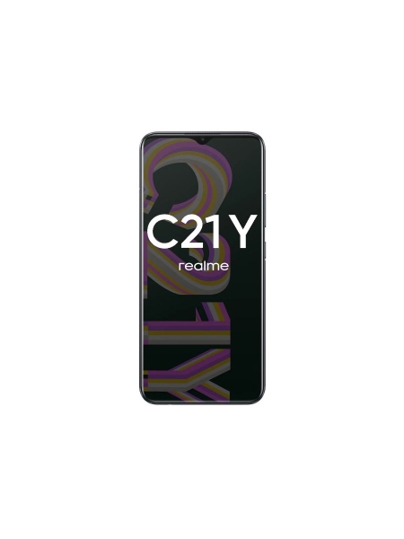 Смартфон Realme C21-Y 64Gb 4Gb черный моноблок 3G 4G 2Sim 6.5