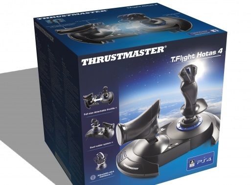 Джойстик ThrustMaster T-Flight Hotas 4 черный USB