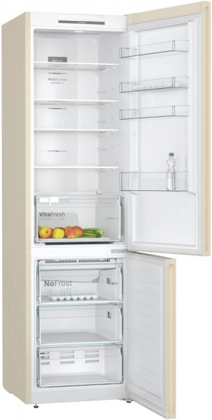 Холодильник Bosch KGN39VK22R, бежевый 