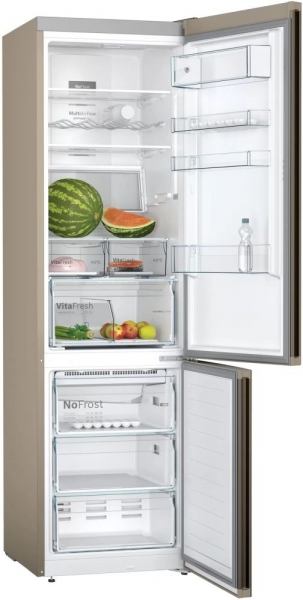 Холодильник Bosch KGN39XV20R, коричневый