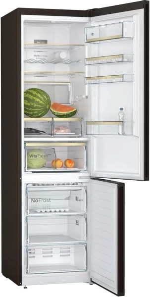 Холодильник Bosch KGN39AD31R, коричневый