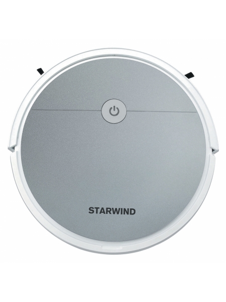 Робот-пылесос Starwind SRV4570, серебристый/белый