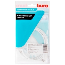 Кабель Buro PD18W белый
