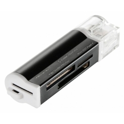 Устройство чтения карт памяти USB2.0 Buro BU-CR-3101 черный