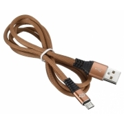Кабель Digma USB A (m) micro USB B (m) 1.2м коричневый