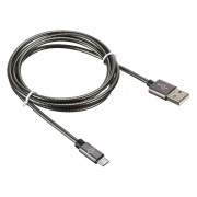 Кабель Digma USB A (m) micro USB B (m) 1.2м черный