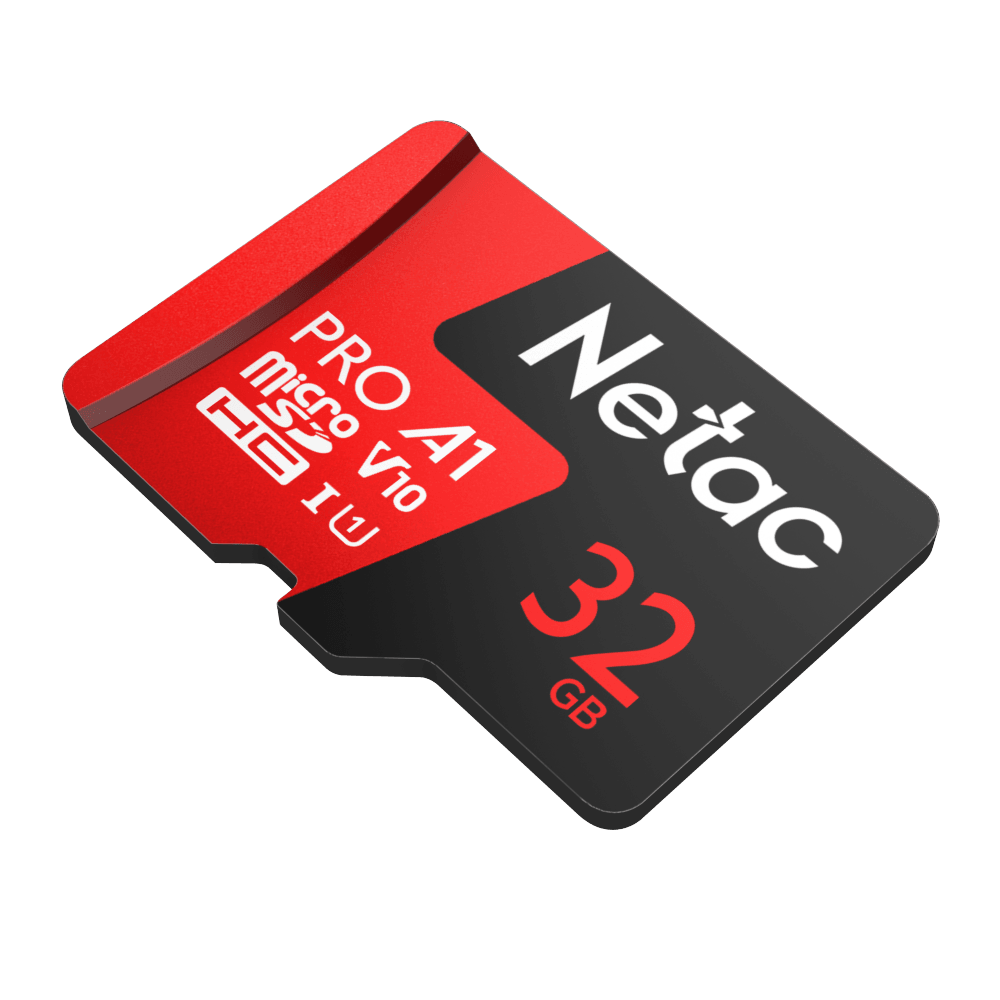 Флеш-накопитель NeTac Карта памяти Netac MicroSD P500 Extreme Pro 32GB, Retail version card only
