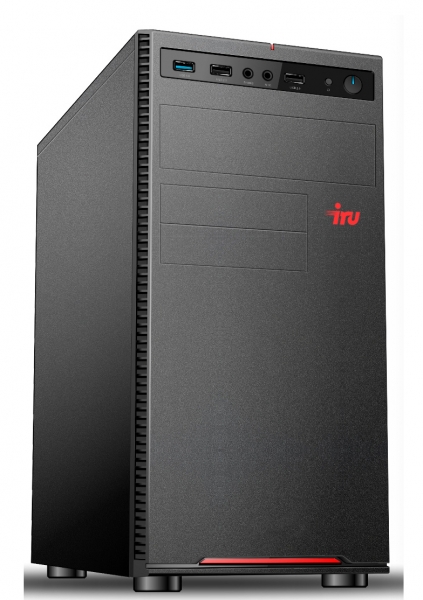 ПК IRU Home 228 MT A8 9600 (3.1)/4Gb/1Tb 7.2k/R7/Windows 10 Home Single Language/GbitEth/400W/клавиатура/мышь/черный