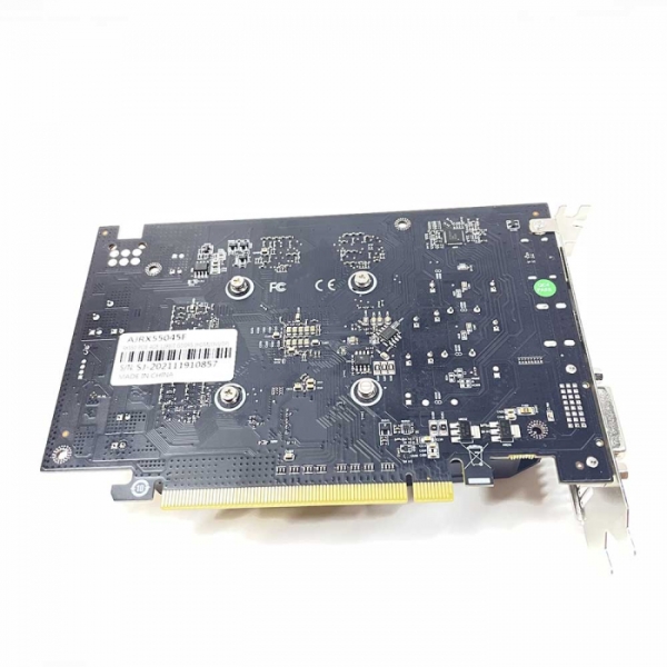 Ninja RX550 (512SP) 4GB GDDR5 128bit DVI HDMI DP RTL (AJRX55045F) (следы эксплуатации)