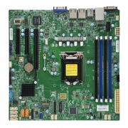 SuperMicro MBD-X11SCL-F MicroATX  LGA1151H4, C242, 4xDIMM (128GB) DDR4 ECC UDIMM, 6x USB 2.0, 5x USB 3.0,  1x PCIE x8 (in x16 slot),  2x PCIE x4 (in x8 slot), M.2, (327652)