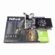 Ninja GT610 (48SP) 2GB GDDR3 64bit VGA DVI HDMI RTL {50} (NK61NP023F) (следы эксплуатации)