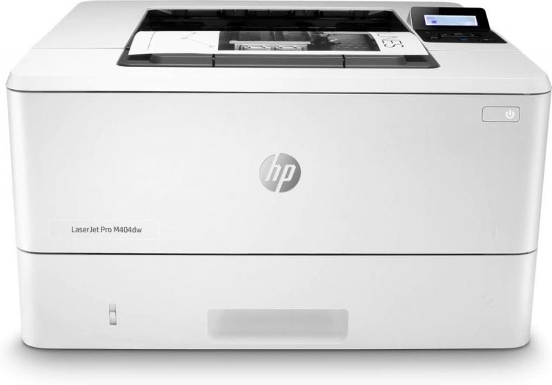 Принтер лазерный HP LaserJet Pro M404dw, белый (W1A56A)
