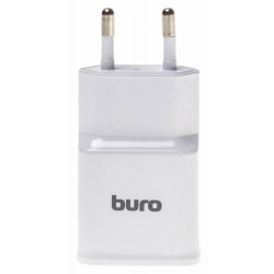 Сетевое зарядное устройство Buro TJ-248W QC 3.0 2.4A, белый 