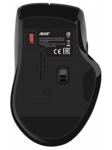 Мышь Acer OMR150, черный