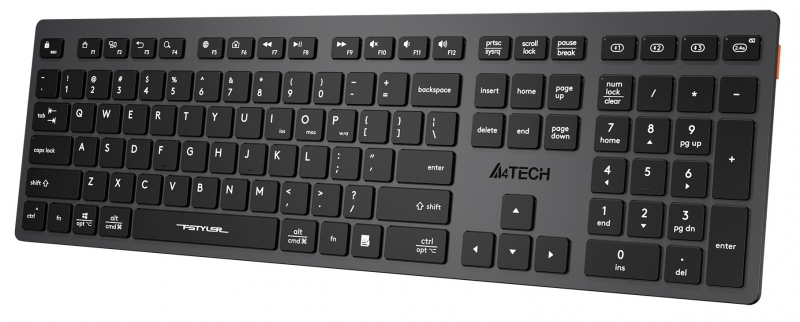 Клавиатура A4Tech Fstyler FBX50C, серый