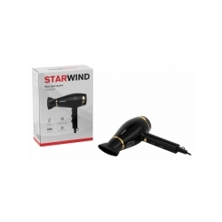Фен Starwind SHD 6063 2200Вт черный/хром