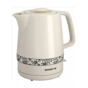 Чайник электрический Polaris PWK 1731CC 1.7л. 2200Вт белый/рисунок (корпус: керамика)