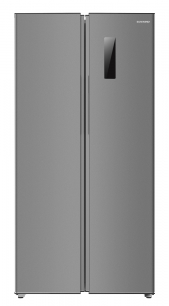 Холодильник SunWind SCS454F нержавеющая сталь 