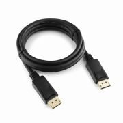 Кабель DisplayPort Cablexpert CC-DP2-6, v1.2, 1.8м, 20M/20M, черный, экран, пакет RTL {100}