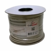 Кабель Cablexpert UPC-5051E-SOL/100 UTP5e, 4 пары, 0.51 мм, CCA, однож., 100 м, серый  (794895) {6}
