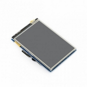 ACD18-RA415   Waveshare 3.5" резистивный сенсорный дисплей без корпуса, 480*320 IPS матрица, вход HDMI, питание по USB, для Raspberry Pi 3  (WS12824)