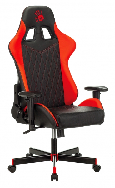 Кресло игровое A4Tech BLOODY GC-870 черный/красный  