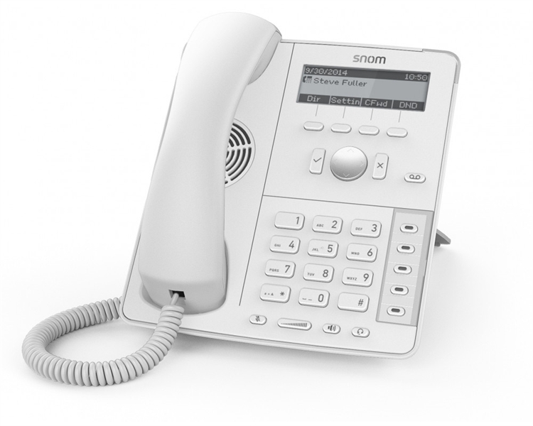SNOM Global 715 Desk Telephone White (демонстрационный образец)