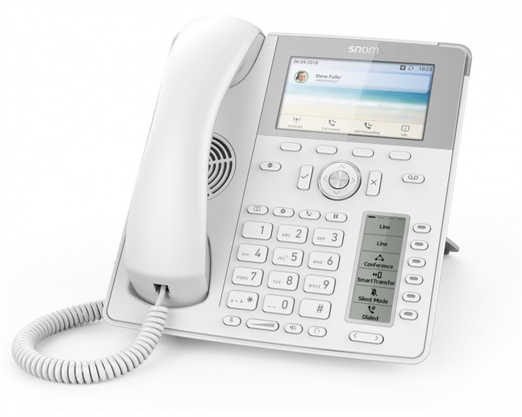 SNOM Global 785 Desk Telephone White (демонстрационный образец)