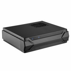 SST-RVZ03B-ARGB Raven Mini-ITX Gaming Computer Case, ARGB, black