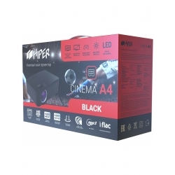 Проектор Hiper Cinema A4 LCD 2400Lm (800x480) 1800:1, черный
