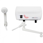 Проточный водонагреватель Atmor Basic 5 Kw COMBI (душ и кран) белый