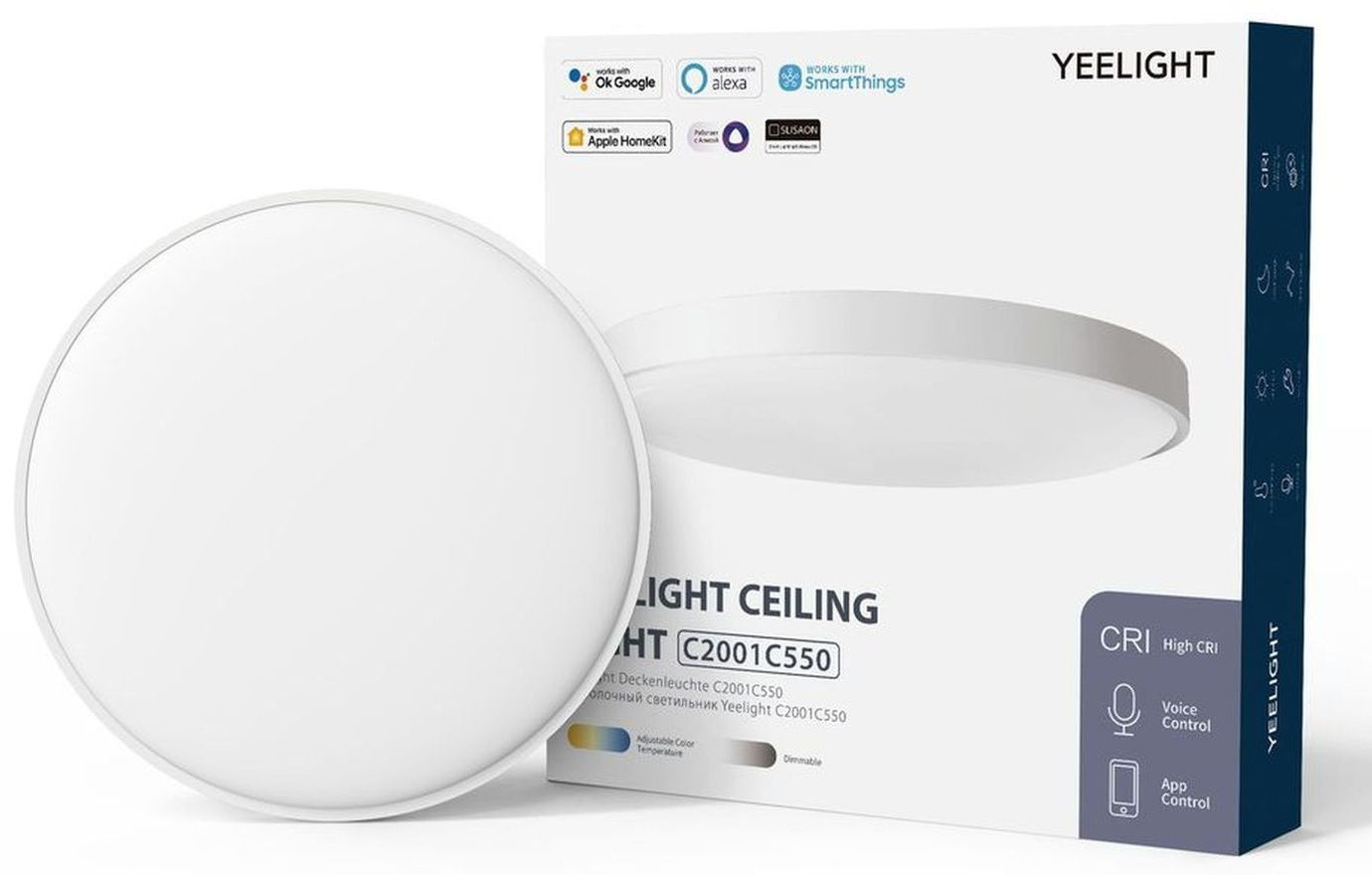 Умный светильник Yeelight Chuxin C2001C550 потолоч. белый (YLXD037)