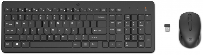 Клавиатура + мышь HP 330 черный (2V9E6AA)