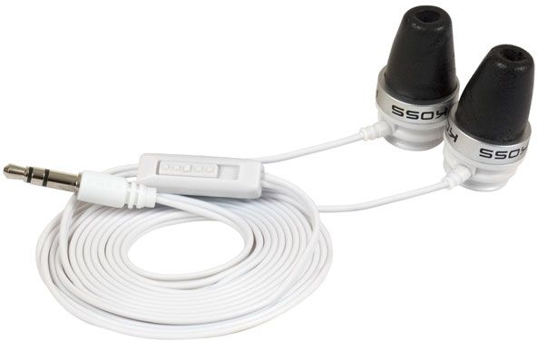 Наушники вкладыши Koss Spark Plug B 1.2м белый проводные (в ушной раковине)