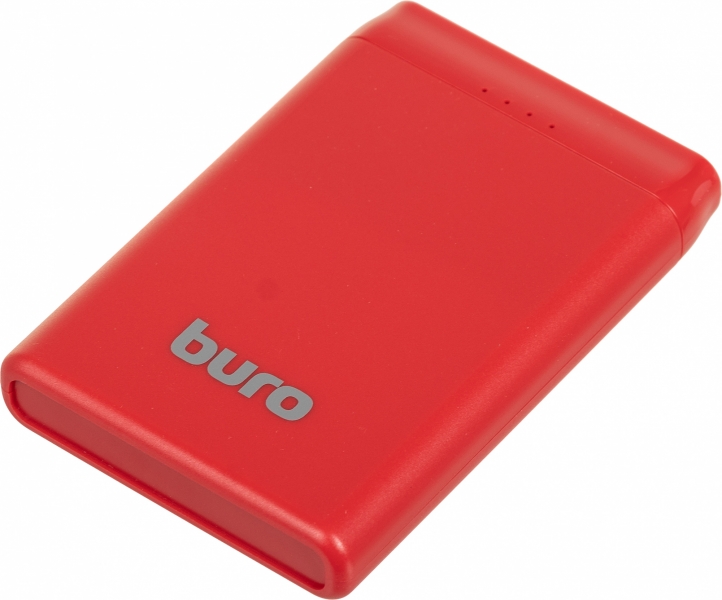 Мобильный аккумулятор Buro BP05B 5000mAh красный (BP05B10PRD)