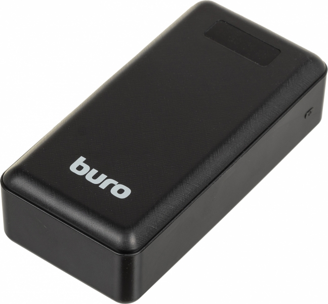Мобильный аккумулятор Buro BPF30D 30000mAh черный (BPF30D22PBK)