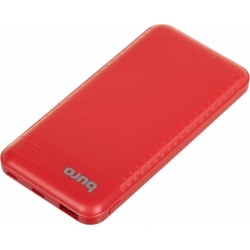 Мобильный аккумулятор Buro BP10G 10000mAh красный (BP10G10PRD)