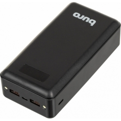 Мобильный аккумулятор Buro BPF30D 30000mAh черный (BPF30D22PBK)